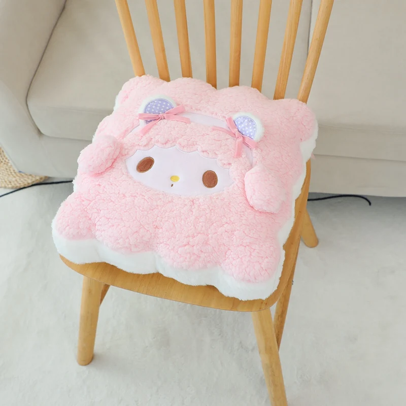 Sanrio Cartoon Anime My Sweet Piano Fluffy Cushion Cute Soft My Melody Sofa Cushion Square Round Home Decor Gifts For Girl 5