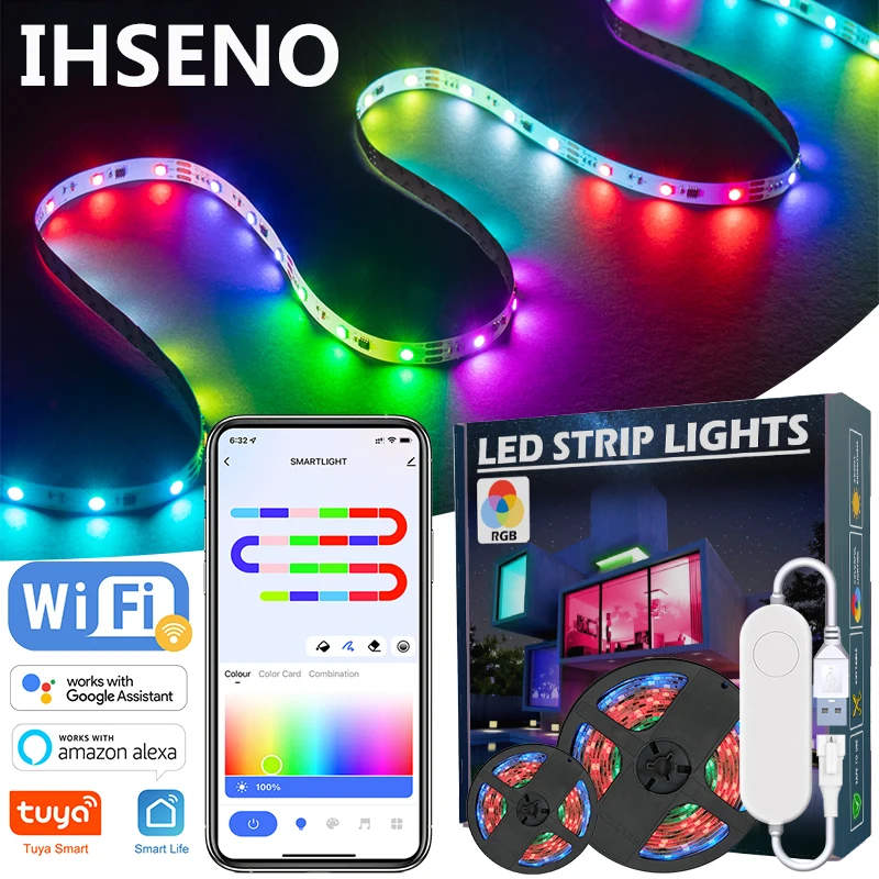 

Светодиодная лента с Wi-Fi и USB, 5 В