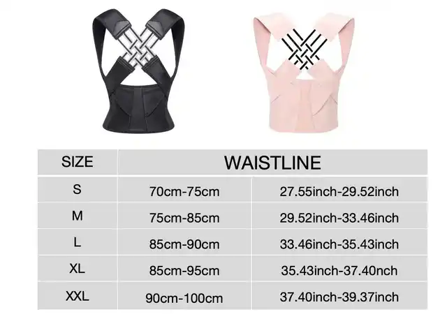 Back Brace Posture Corrector for Women and Men, Shoulder Straightener Adjustable Full Back Support Upper and Lower Waist Belt 5
