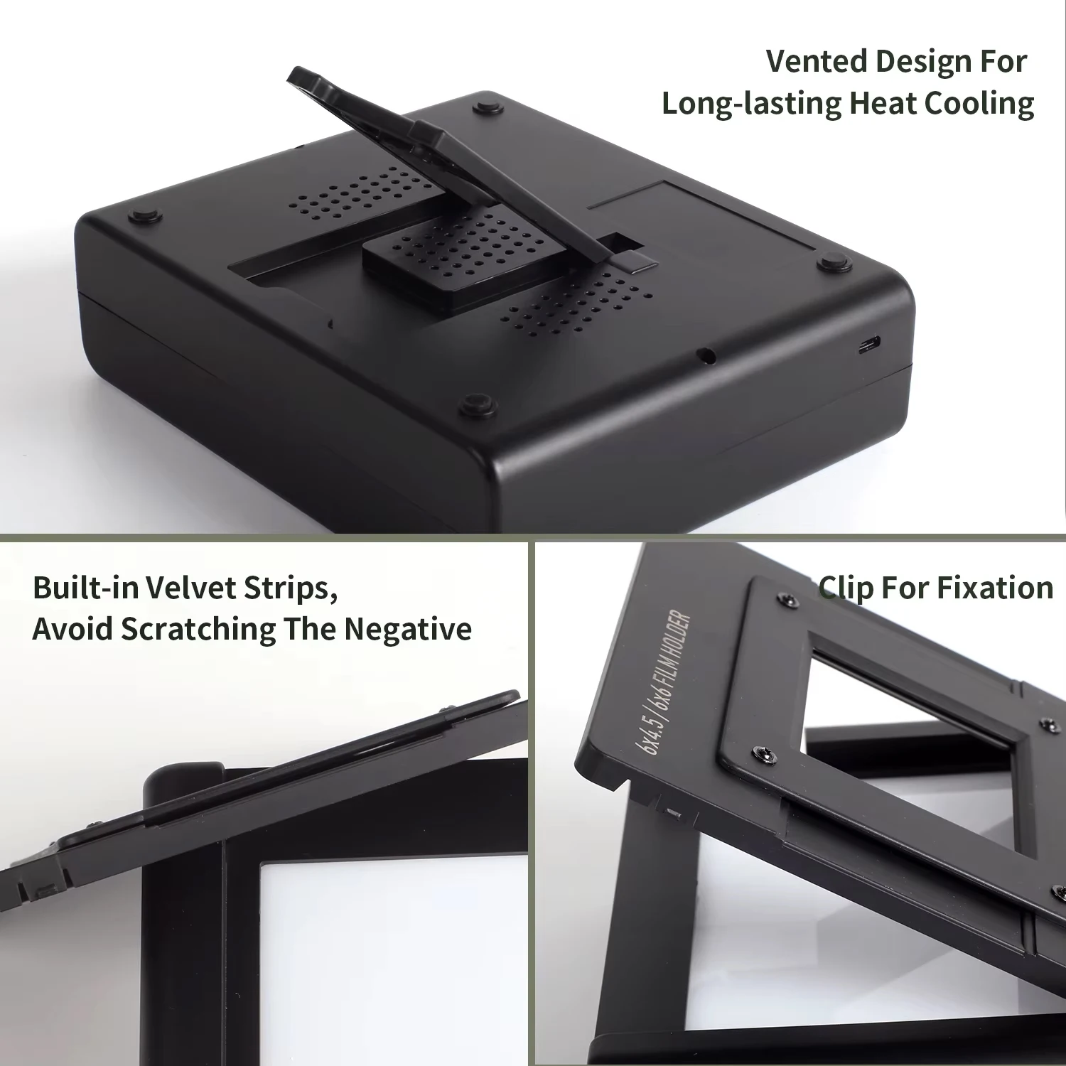 Negative Film Scanner 35mm 135 Film Scanning Photography Accessories Camera 120 4x5 Film Viewer Digitize Copying Converter - 3