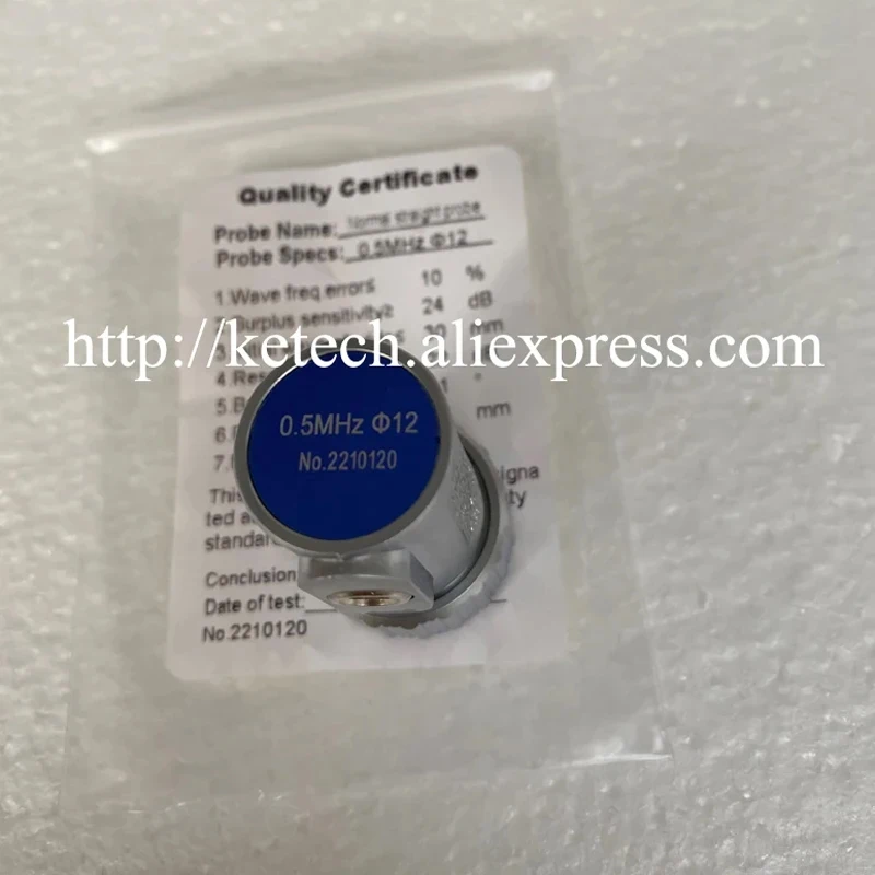 1MHz 12mm Straight Beam Probe Transducer