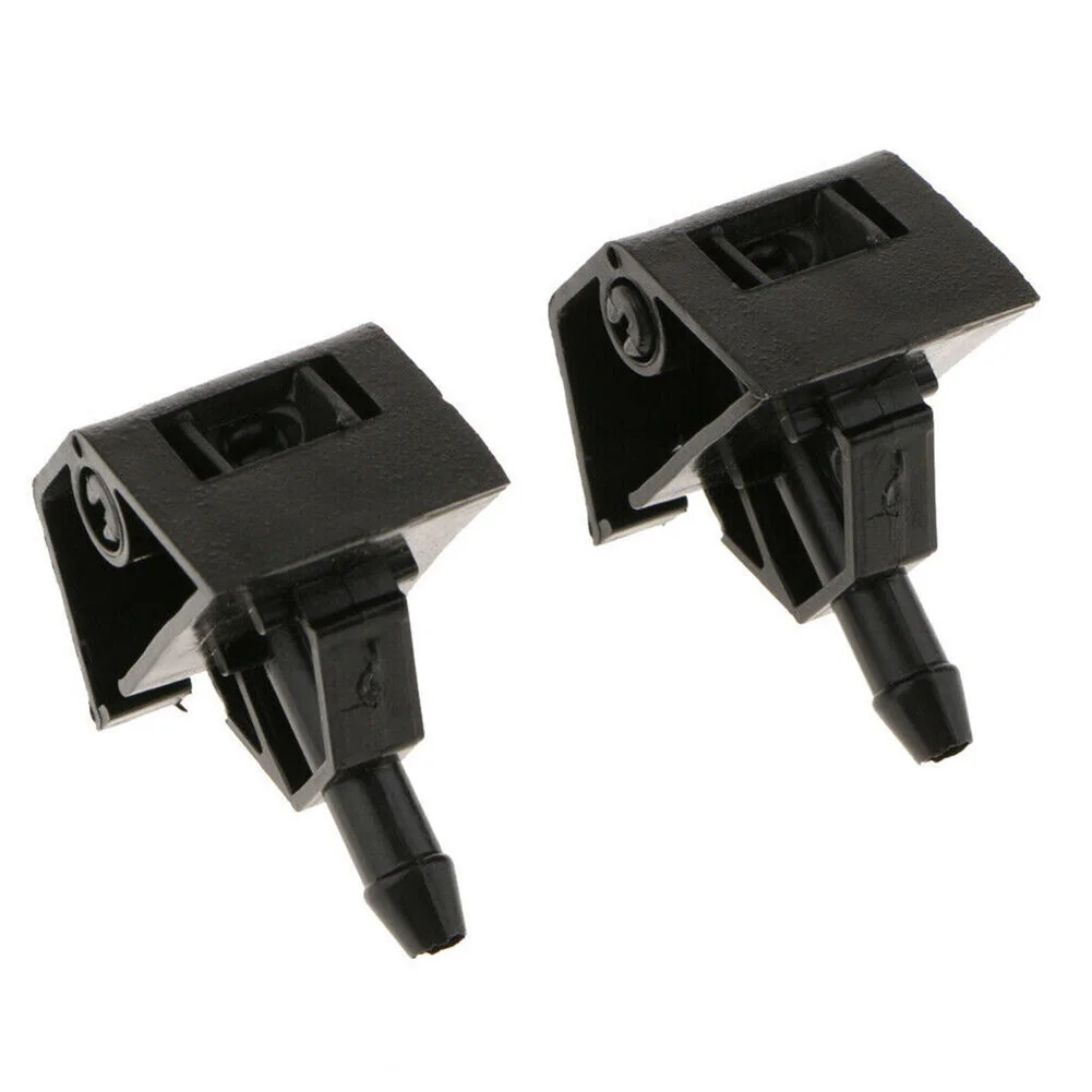 

28932JD000 Practical 2xCar Front Windscreen Washer Jet Nozzles Black Plastic For Nissan Qashqai N/S & O/S 2007-2014 28932-JD000