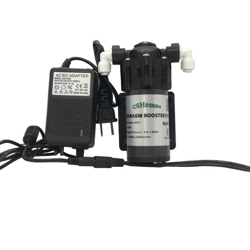 Water Booster RO 24V 75GPD Silent Pump Reverse Osmosis Water System Pressure Increase Pump 2