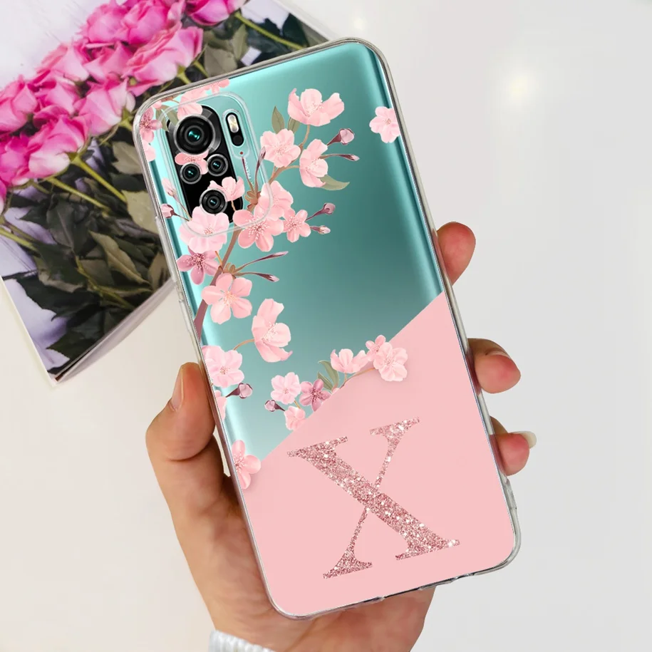 letter - flower - X