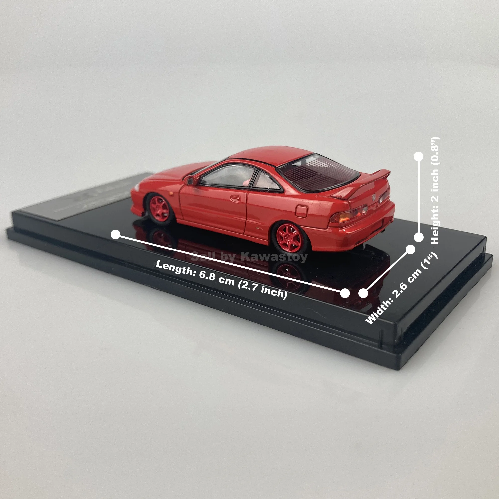 1:64初期のsmiley Sakai-type-r dc2メタルダイキャストモデル初期-d
