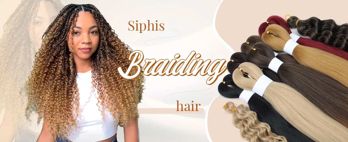 ombre braiding hair