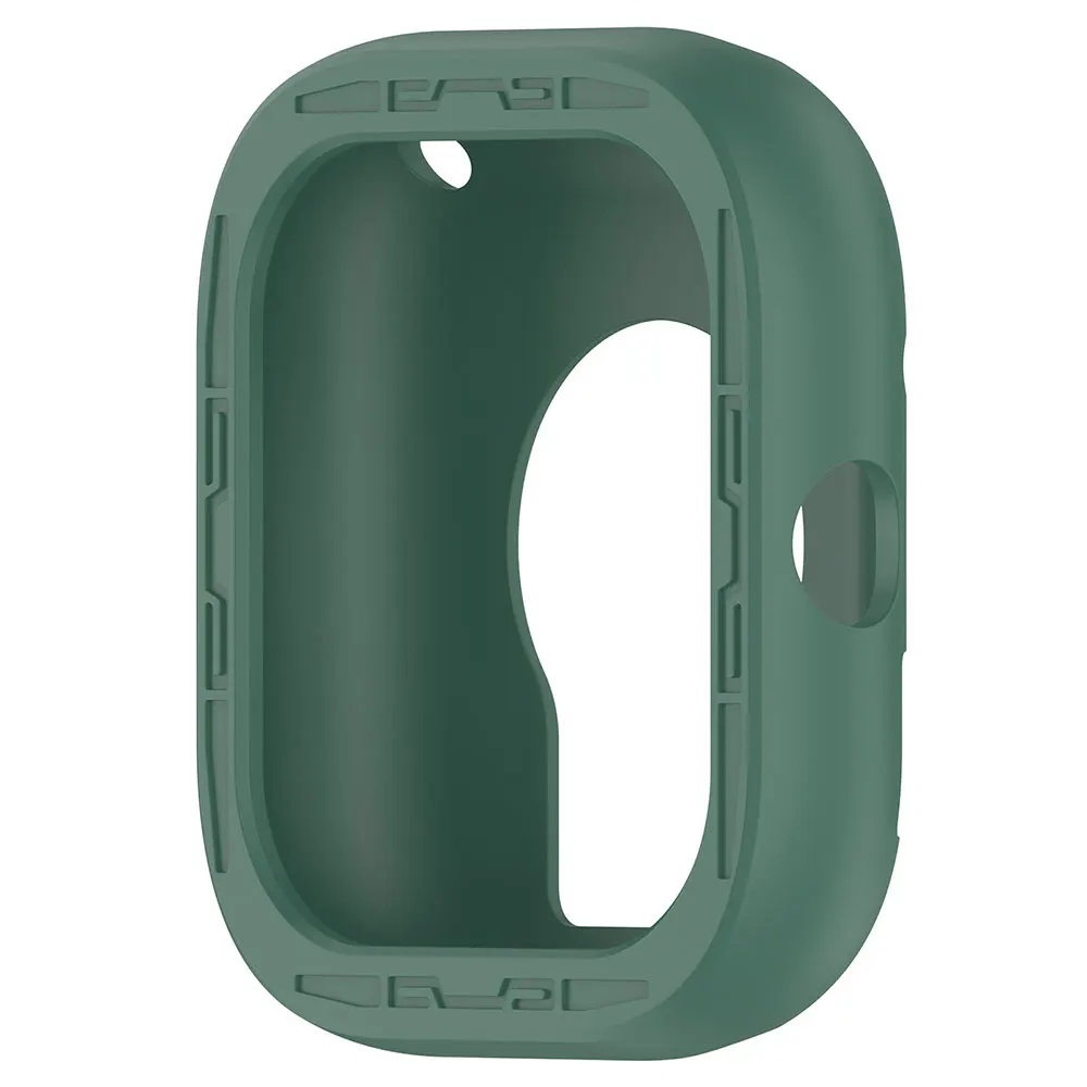 Silicone Watch Strap with Shockproof Protective Case and Screen Protector Cover
