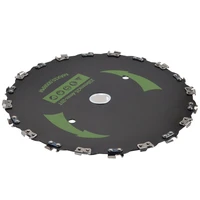 9Inch Chain Saw Tooth Mower Blade Teeth Chainsaw Brush Cutter Grass Heavy Duty For Gas Electric Trimmer Garden 1