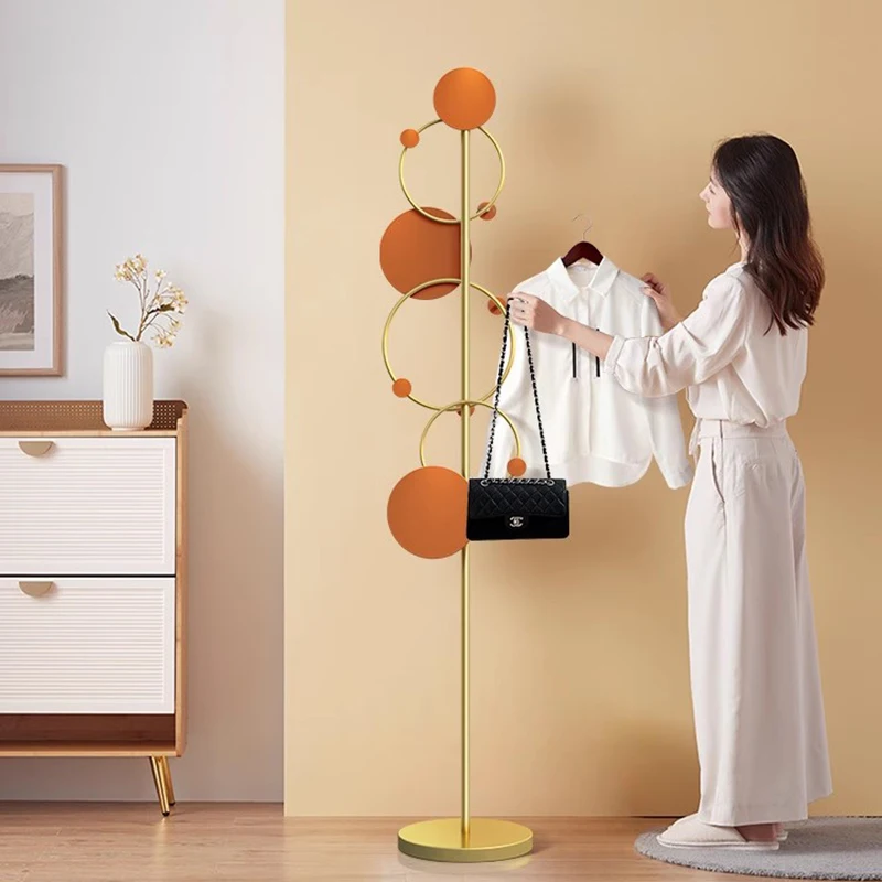 

Shelfs Metal Outdoor Clothes Rack Hanger Minimalist Bedroom Nordic Clothes Rack Shelves Living Room Modern Perchero Furniture