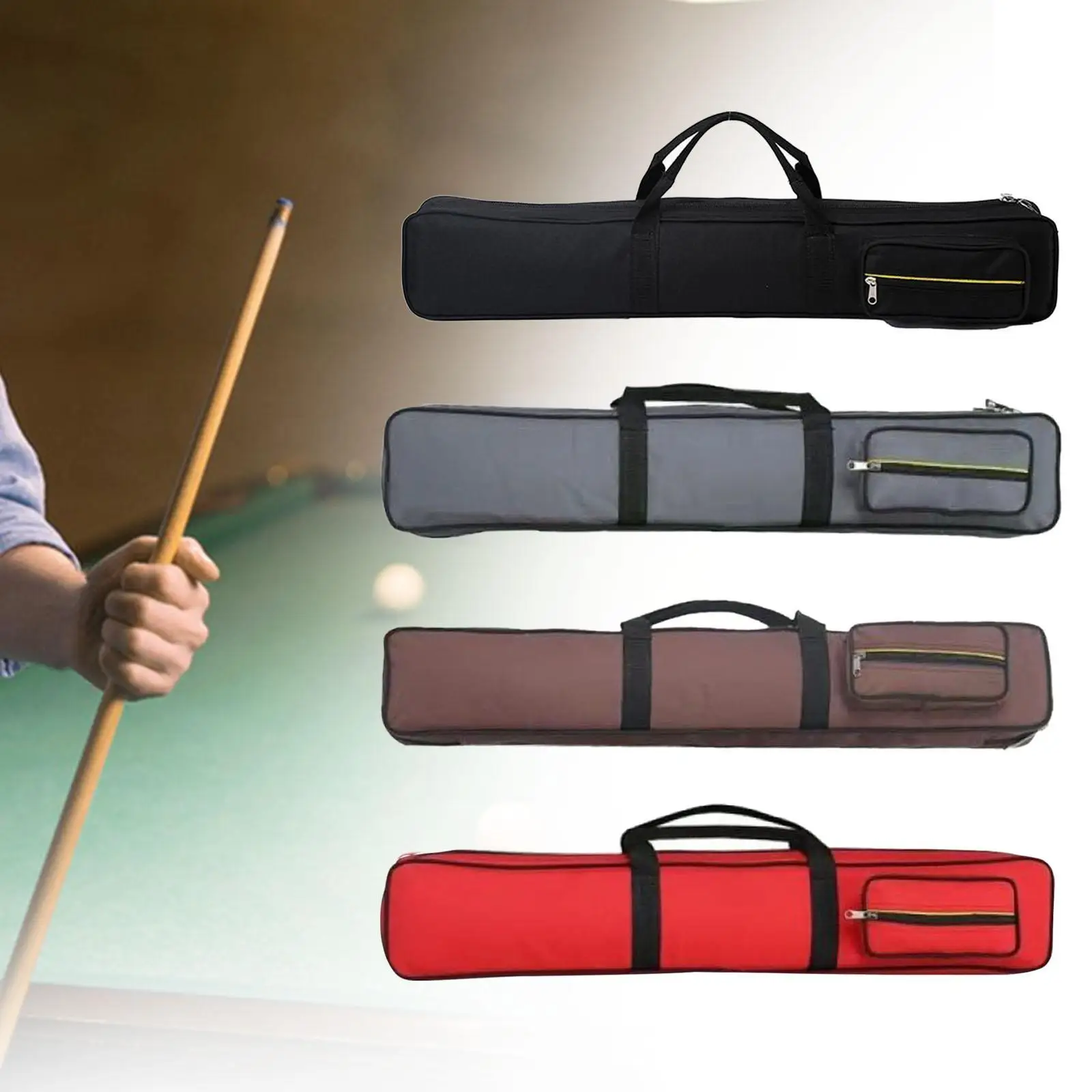 Billiards Pool Case Portable Practical Container Billiard Pool Cue Bag