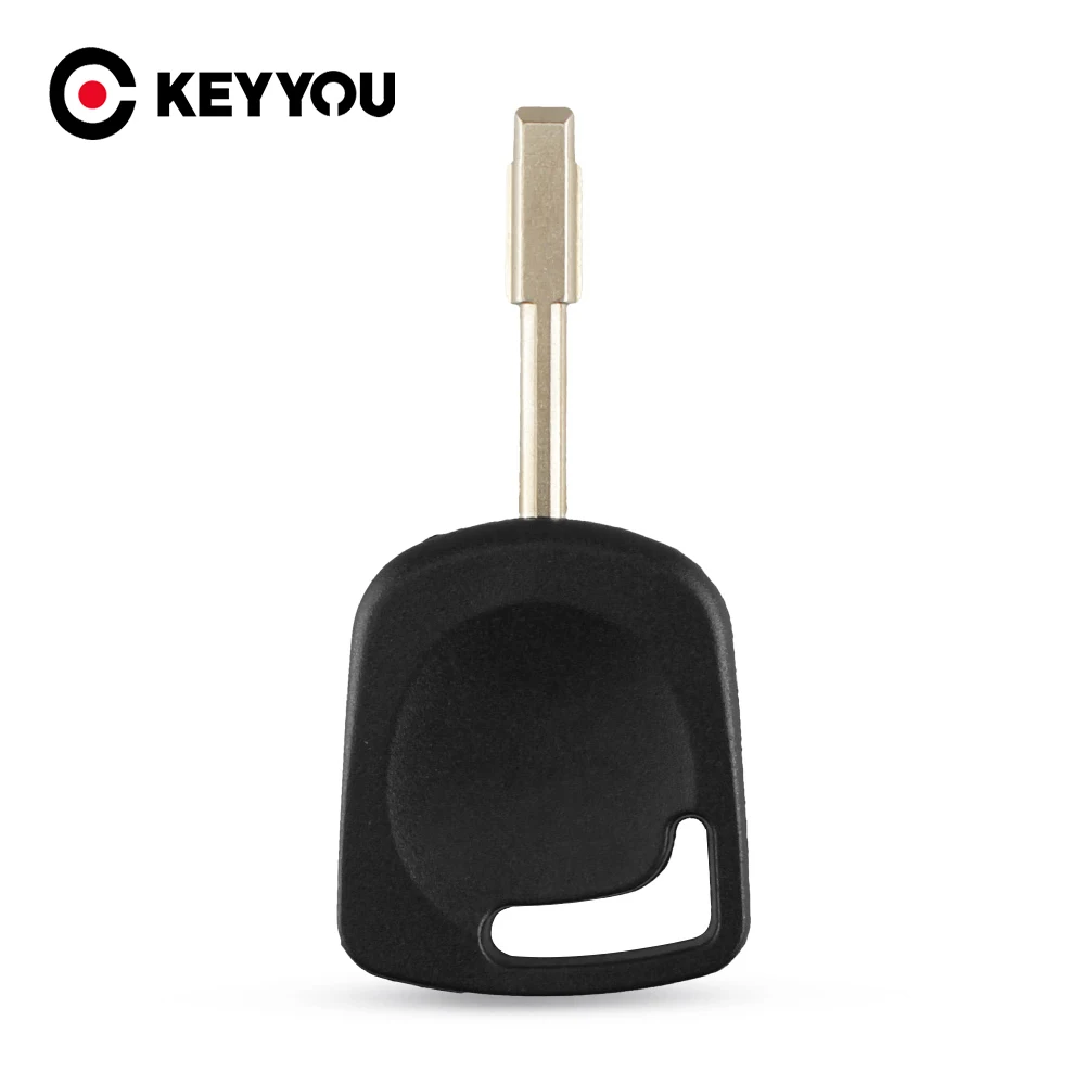 

KEYYOU 20X Transponder Uncut Blank Blade Car Key Shell For Ford Focus Mondeo KA Jaguar XJ8 Transit Connect No Chip Replacement