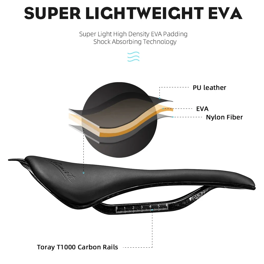 未開封新品 Ryet 自転車サドル 超軽量115g カーボンサドル ロードバイク Amazon | RYET 135g 超軽量カーボンサドル カーボンレール