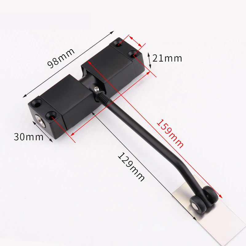 inoxidavel da porta mola pode ajustar 04