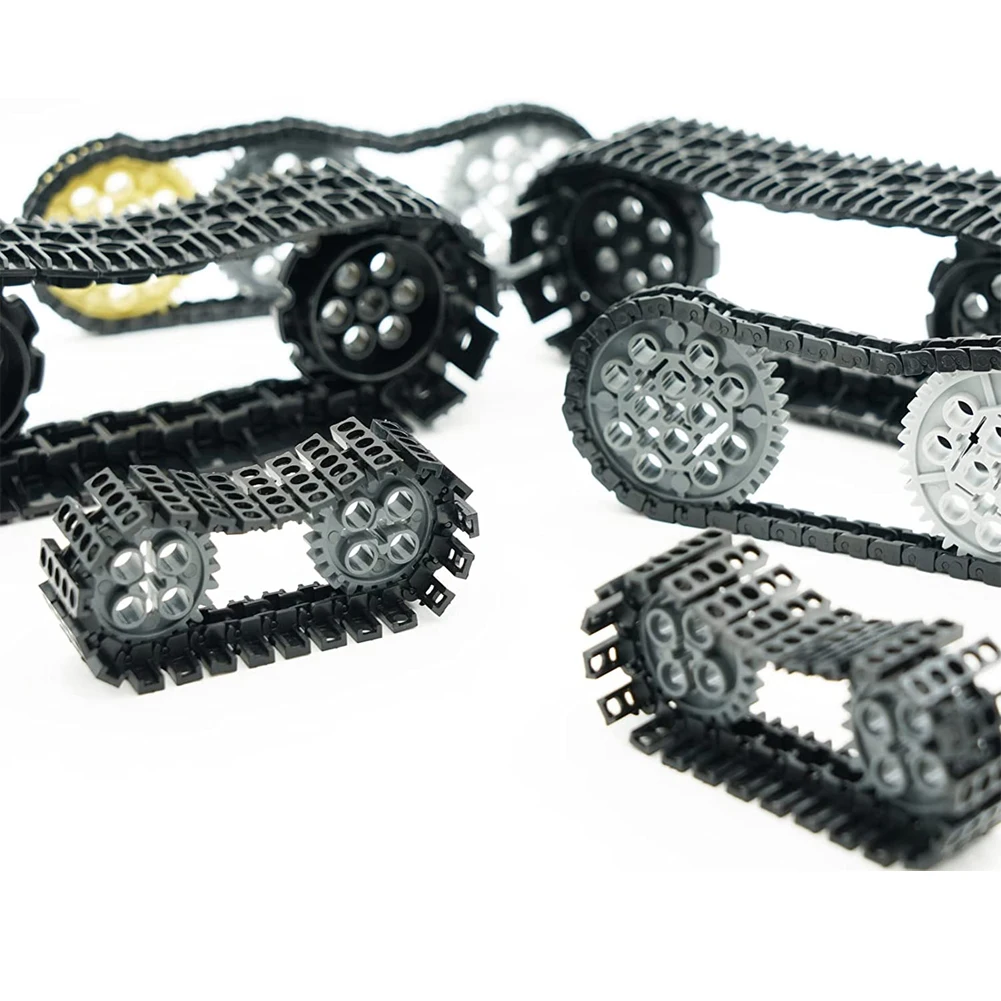 768PCS Cars Gears Axles Pack Technical Bricks Parts Wheels Connectors Chain Link Pins Joints Shock Absorber MOC Building Blocks