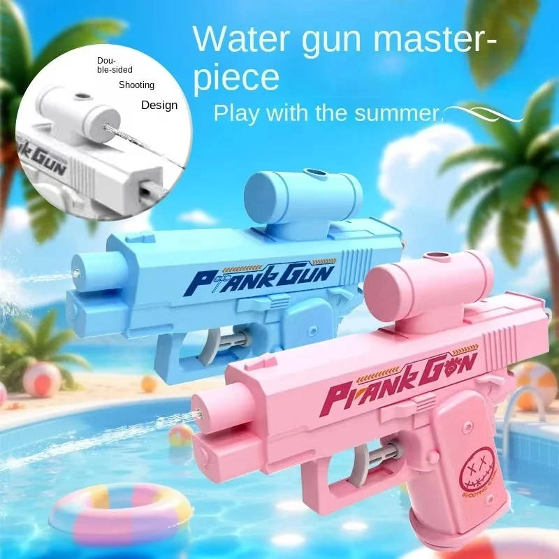 2 Pistole Ad Acqua Scherzo Two-Way | Spruzzano Anteriore E Posteriore | Divertimento Per Feste E Battaglie In Piscina - 2