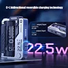 Portable Power Bank Removable Replaceable Battery Pack 20000mAh 22.5W Fast Charging External Battery for iPhone Samsung Huawei 4