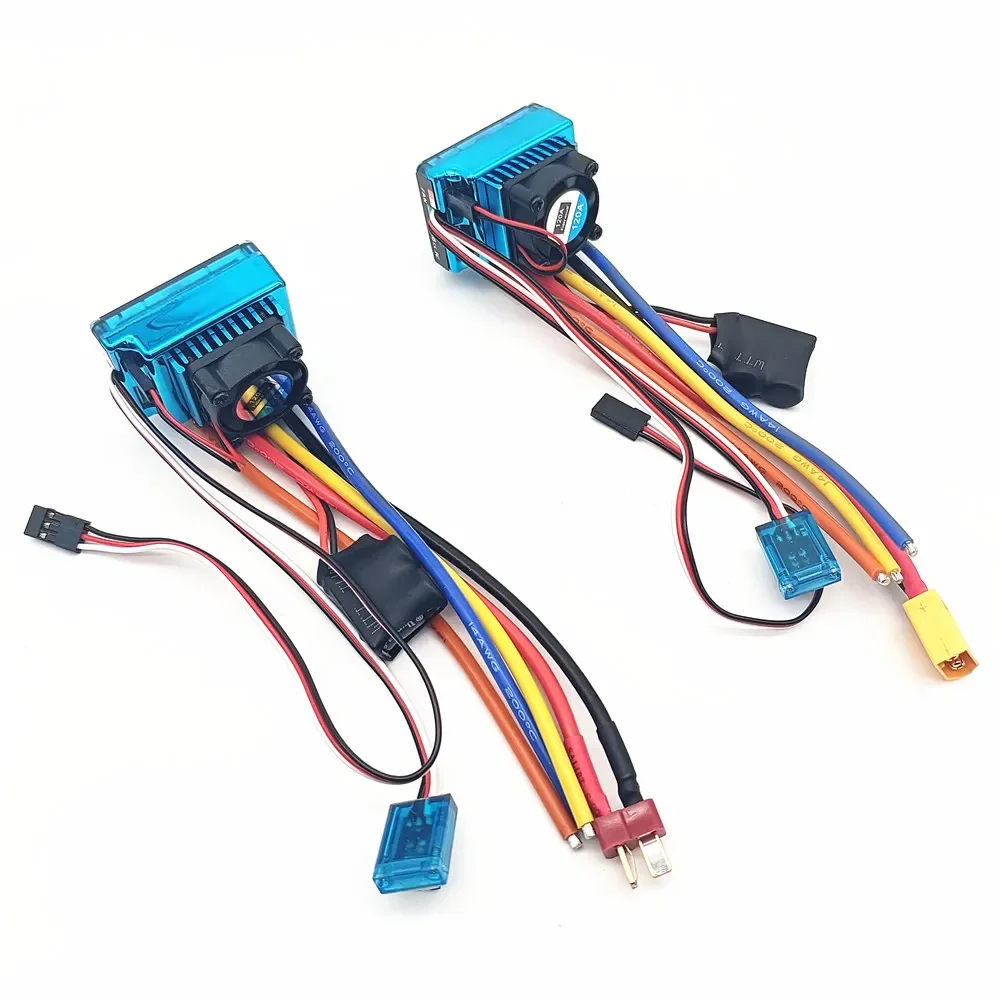ESC Brushless 120A Gaeirt Pour Voiture RC 1/10 Et 1/8 - Étanche, Programmable, 9 Niveaux D'accélération - Poids Léger - 2