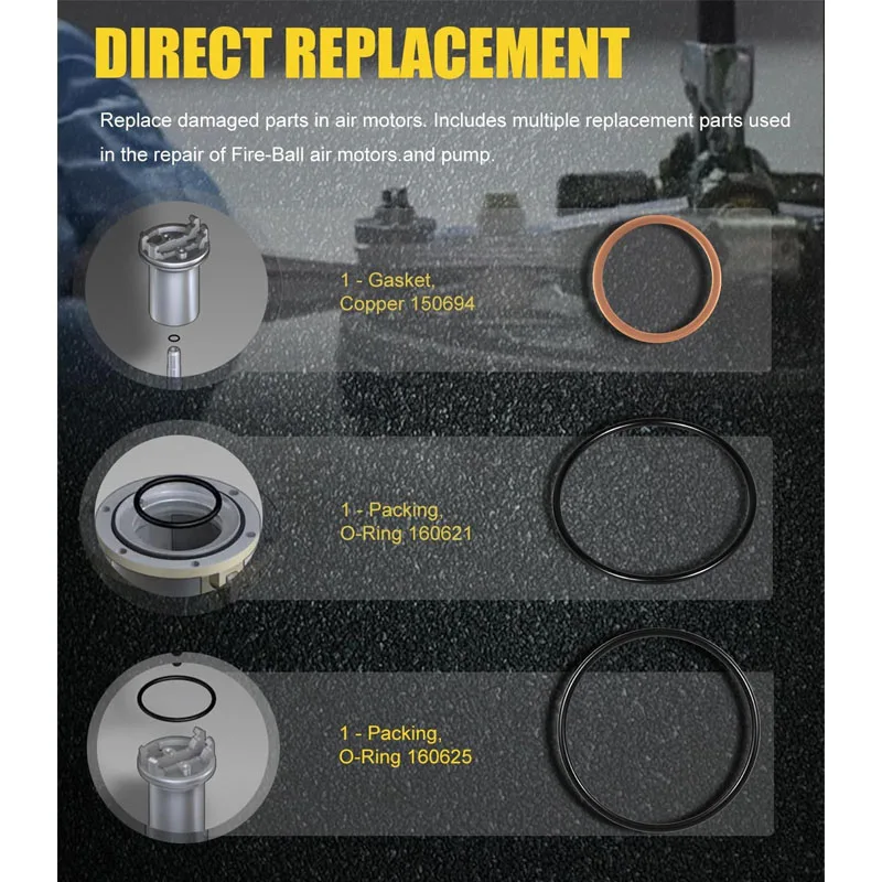 238286 Repair Kit 238286 Air Motor Kit ＆ Pump Repair Kit 238286 Upper ＆ Lower Repair Kit for Graco 300 5:1 Ratio Fire Ball 300 Oil Pumps Rep並行輸入 Repair Kit 238286 for Graco Fire-Ball 300 5:1 Oil Grease Pumps