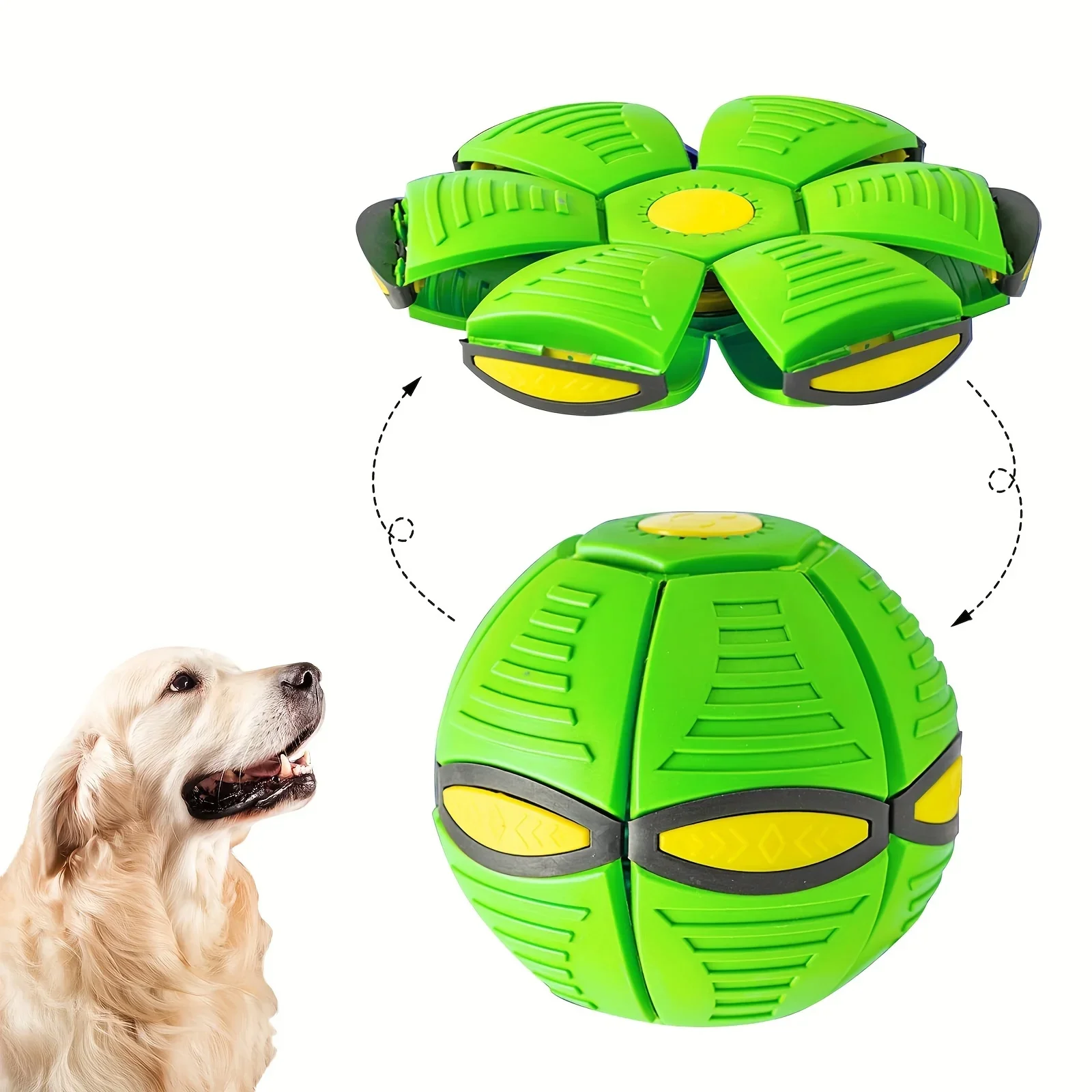 Flying Saucer Dog Ball Toy 5
