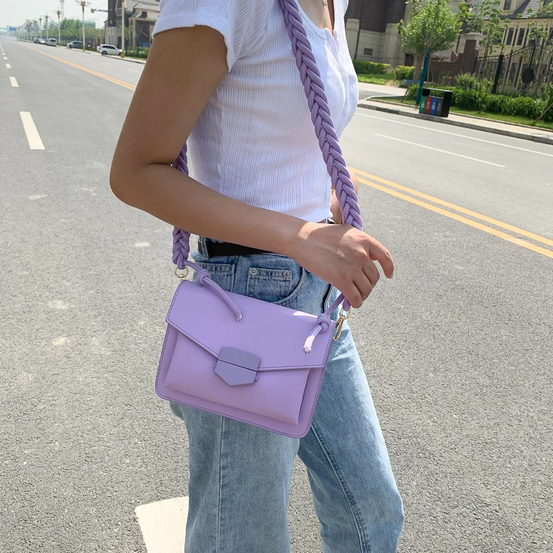 2023 Luxury Small Messenger Bag for Women Lingge Embroidery Casual Female  Shoulder Bag Fashion Ladies Crossbody Bags Handbags