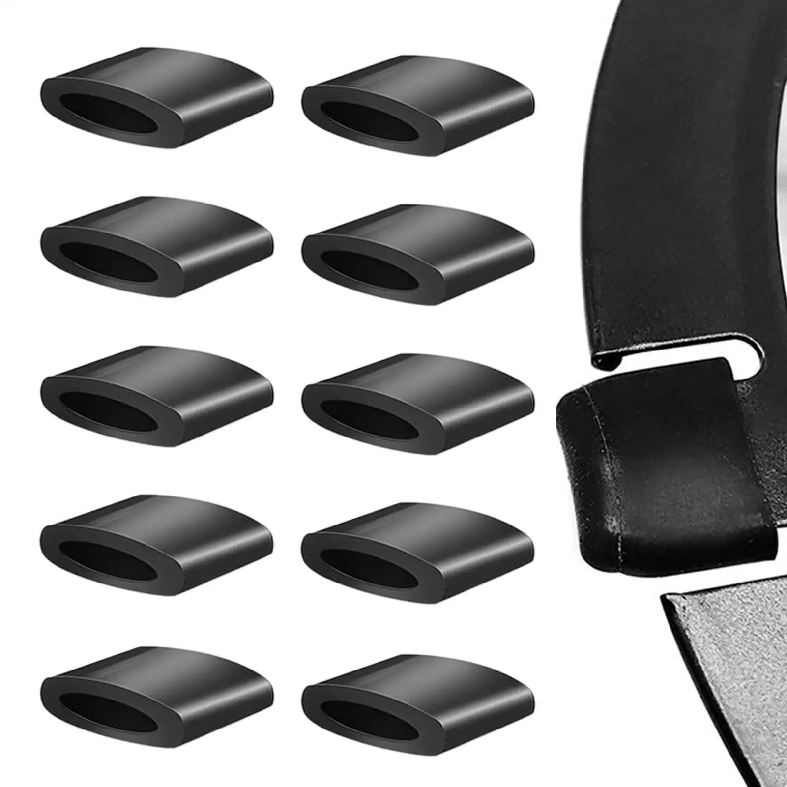 Premium Air Fryer Non-Scratch Pan Mat & Protective Bumper Set