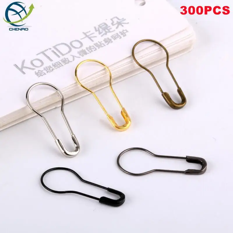 100Pcs Small Tiny Gold Metal Steel Mini Safety Pins 2cm 20mm AA7681