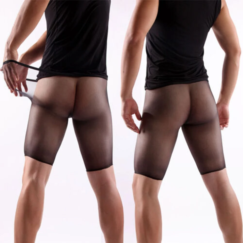 Fashion Mens Underwear Tights Underpant Breathable Comfortable Glitter Tights Low Rise Panties Pantyhose Seamless men leggings cosplay underpants