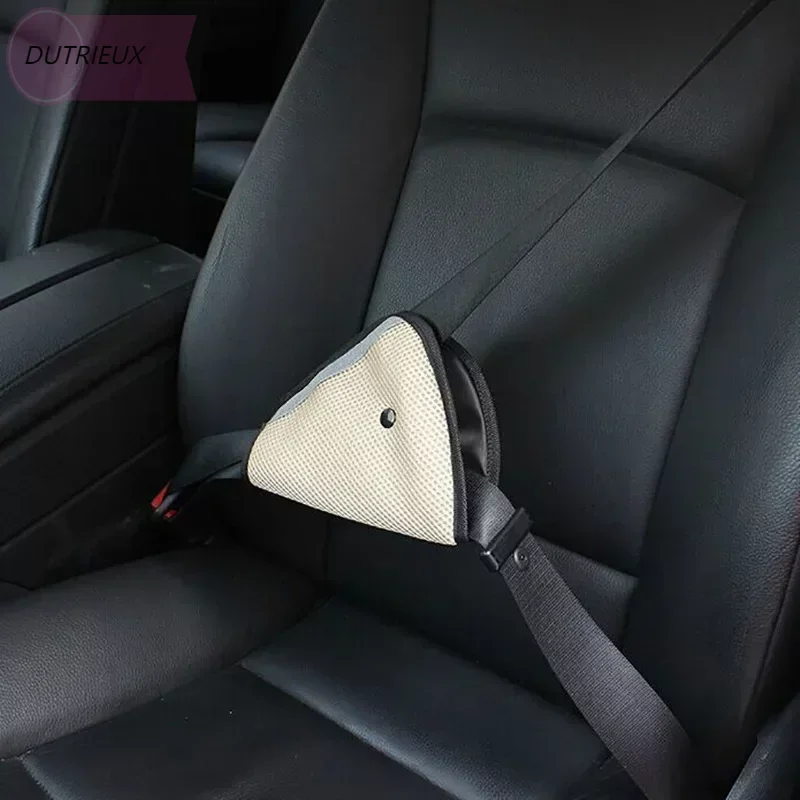 Car Safe Kids Seat Belt Adjuster Car Safety Belt Adjust Baby Child Protection Baby Safety Protector Car Accessories car shoulder harness strap triangle car safety belt adjust for child baby kids safety belt protector adjuster seat belt cover