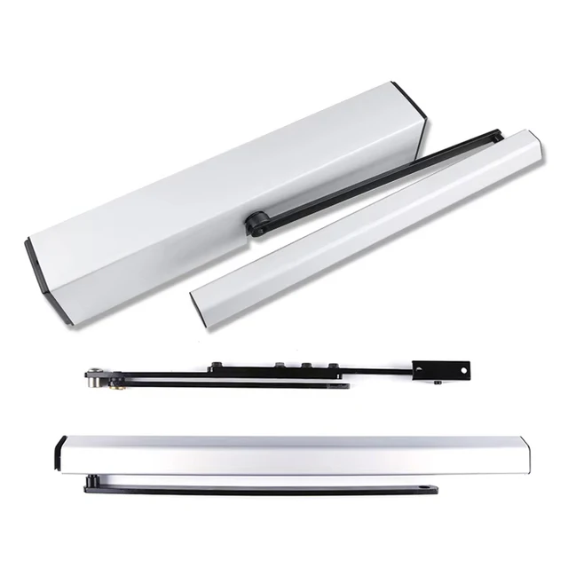 Smart Home Automatic Swing Door Opener Closer Electric Garage Gate Operator Optional Sensor Remote Control Big Gate Motor 2