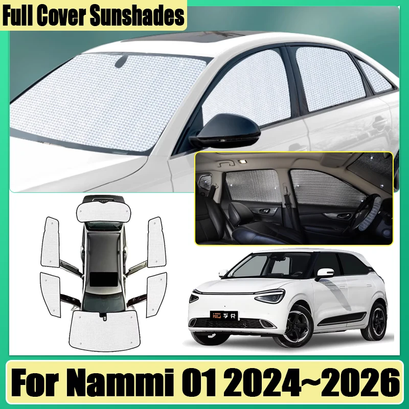 Dongfeng S31 Nammi 01 Box Car Window Visor Auto Windshield Anti-UV Parasol Sun Protection Sunshades Accessories