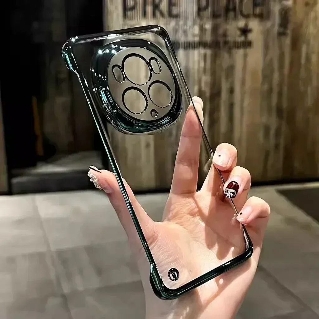 Ultra-Thin Shockproof Frameless Transparent Phone Case