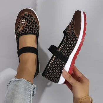 Women's summer breathable mesh flat shoes women's shoes casual sneakers shoes, clearance free shipping