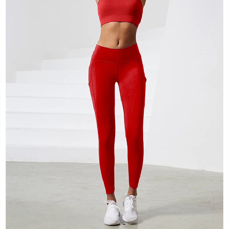 Summer Women Sport Fitness Legging Gym High Waist High Quality Breathable Running Push Up Leggings Workout Sports Stretchy Pants