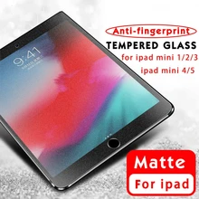 

Matte Frosted Tempered Glass For Apple iPad Mini 5 4 3 Mini 2 7.9" iPad Mini4 5 Full Cover Anti Fingerprint Screen Protector