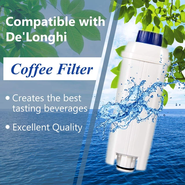 1 détartrant DeLonghi EcoDecalk + 3 filtres à eau DeLonghi DLS C002 + 1  brosse de nettoyage DeLonghi (Pipe Cleaner)