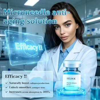 Kit Essenza al Collagene Anti-Rughe, Set Siero Viso Idratante, Rassodante, Purificante e Anti-Età