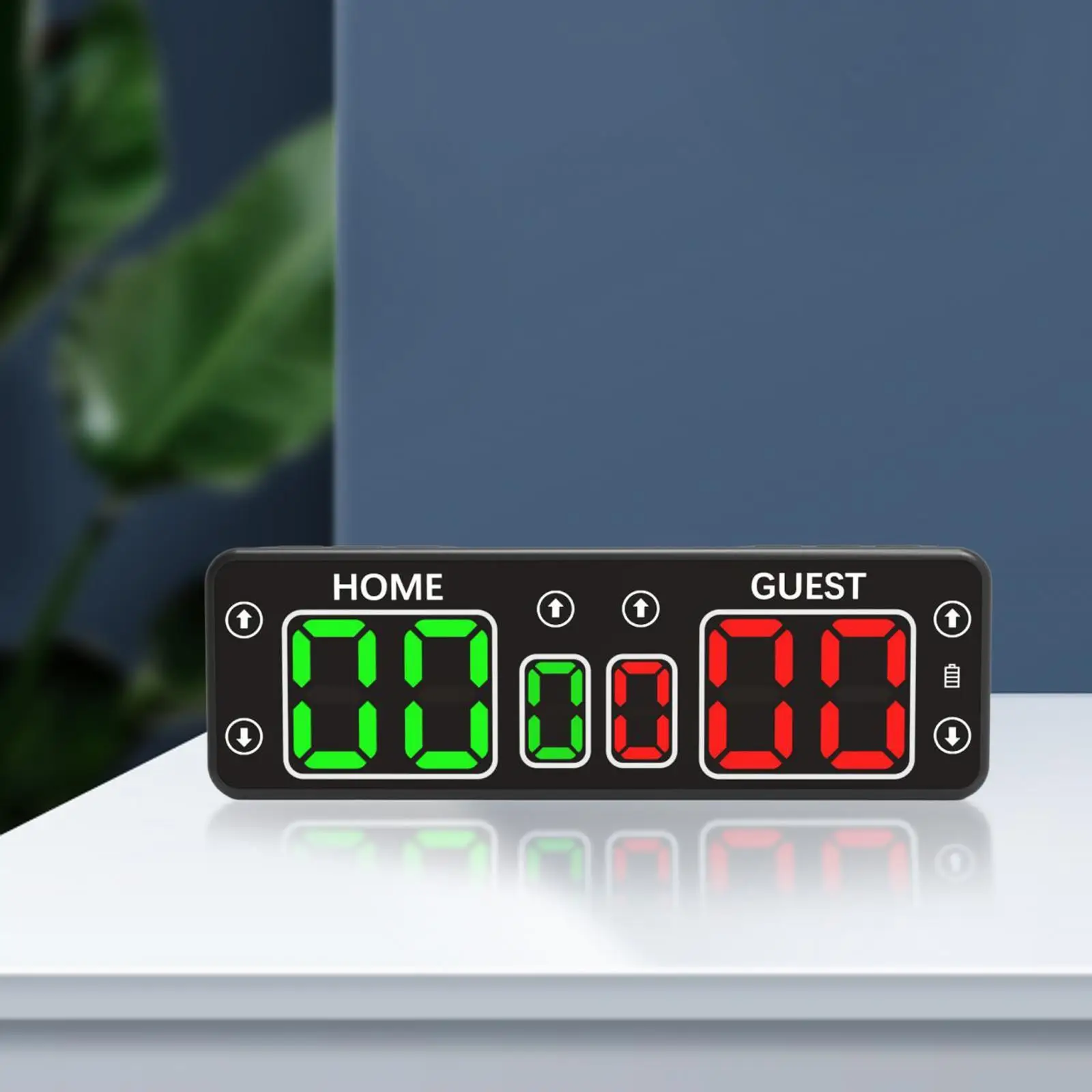 

Electronic Scoreboard Score Counter Mini Digital Scoreboard Tabletop Score Keeper for Games Volleyball Baseball Badminton Tennis