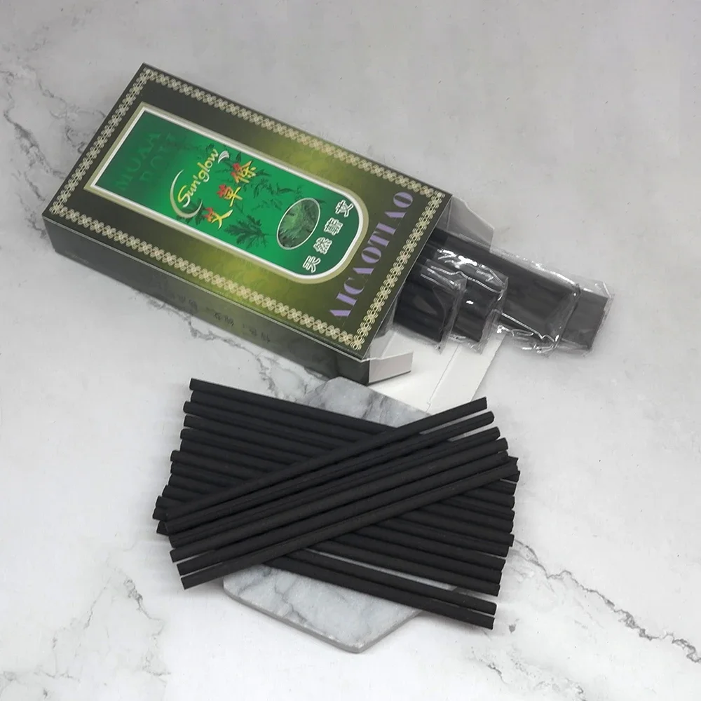 Рисунок 3 - Натуральная маленькая железная палочка mugwort 4x12 мм