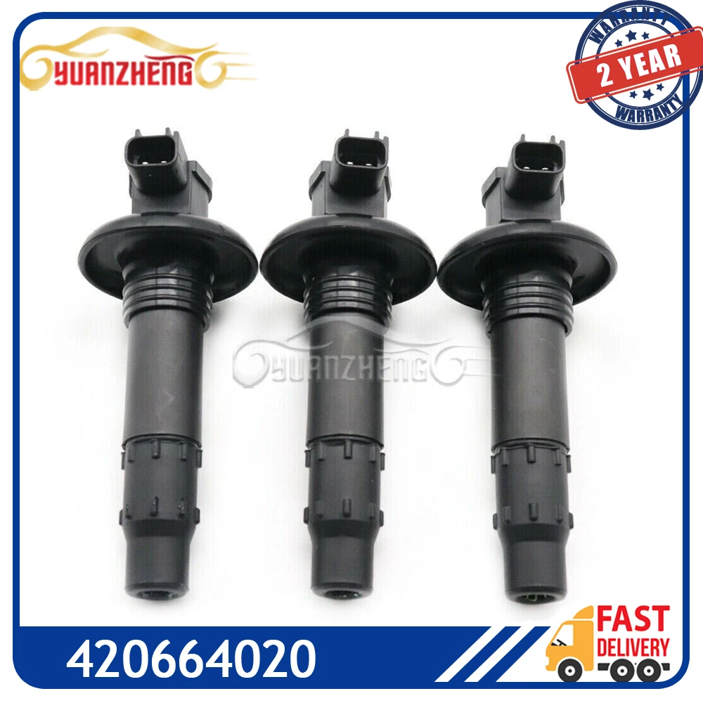 

420664020 палочка катушки зажигания для SeaDoo GTIStick GTS GTX RXP RXT WAKE 4-TEC-4TEC 2002-2016 420-664-020 290664020 296000307