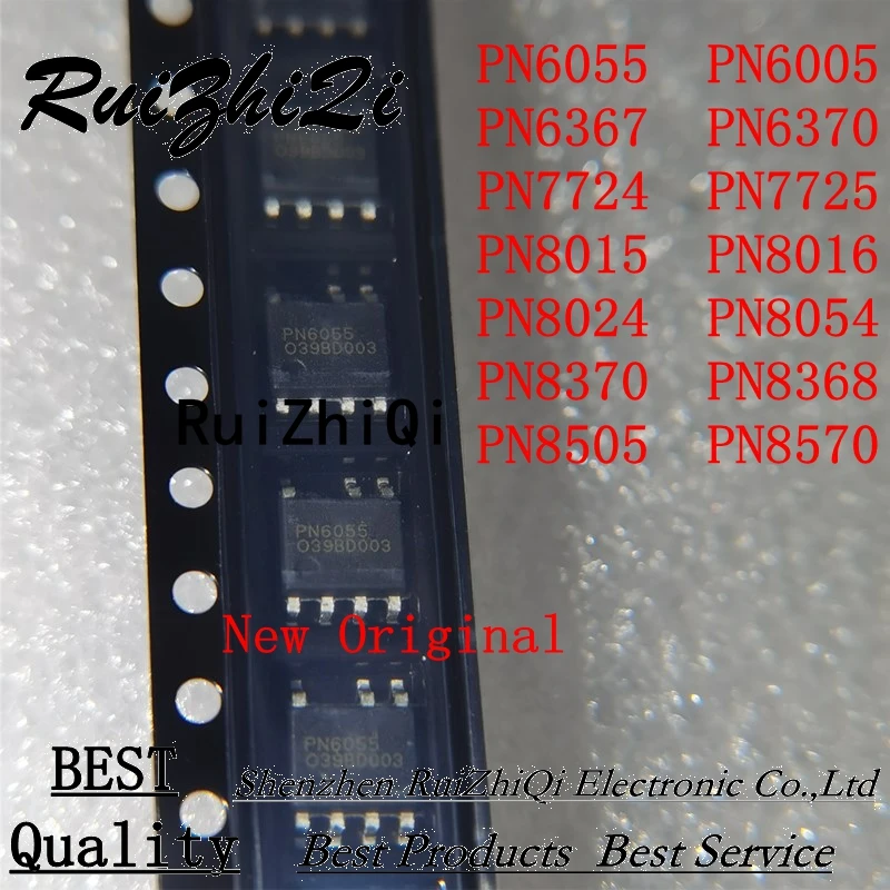 NEW-10PCS-LOT-PN6055-PN6005-PN6367-PN6370-PN7724-PN7725-PN8015-PN8016 ...