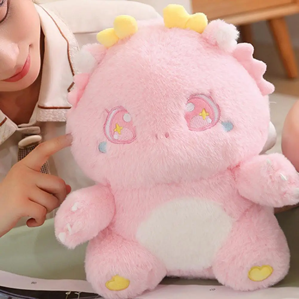 Festival Decoration Zodiac Dragon Plush Doll Festive Stuffed Pillow for Kids Boys Girls Cartoon Mascot Home Decoration Gift