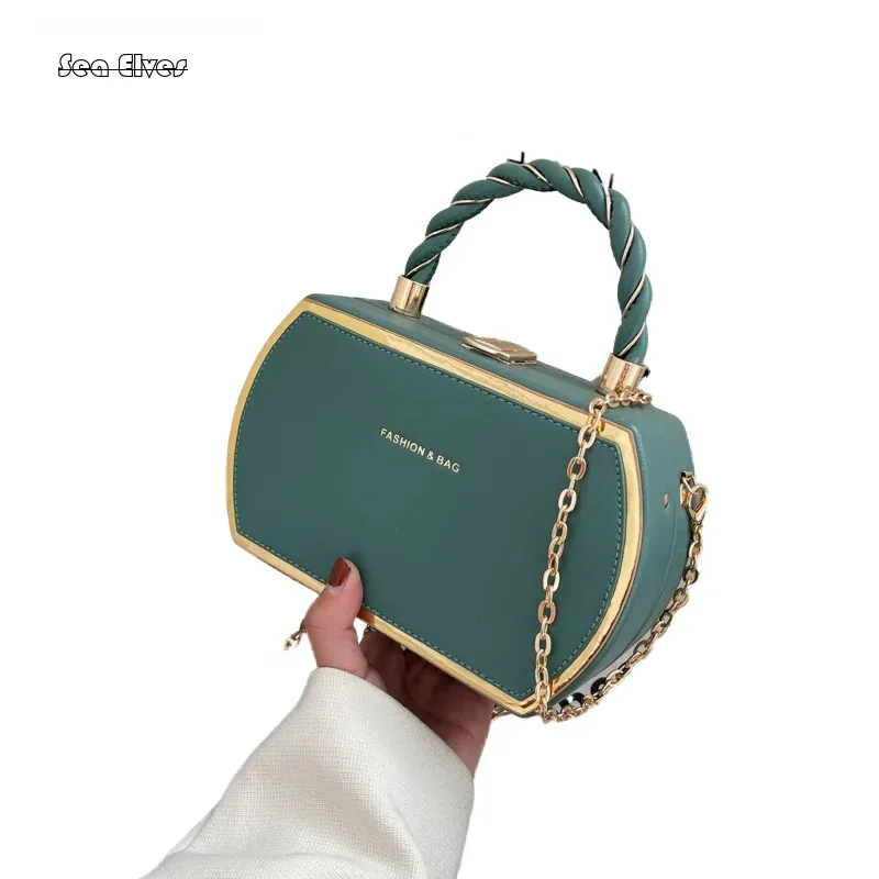 

2024 New Single Shoulder Crossbody Women's Popular Small Square Bag Women's Shoulder Bag Fashion Luxury Women's Popular Bag