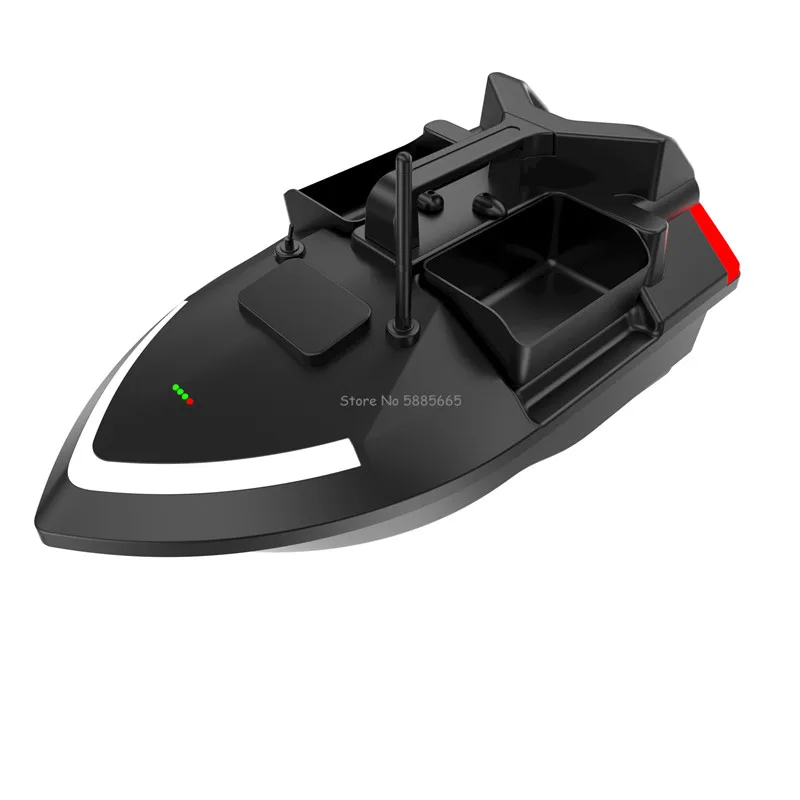 Large Sonar 40GPS Auto Return RC Bait Boat 500M Fixed Speed Cruise Waterproof 3Hopper GPS Smart Remote Control RC Fishing Boat 6