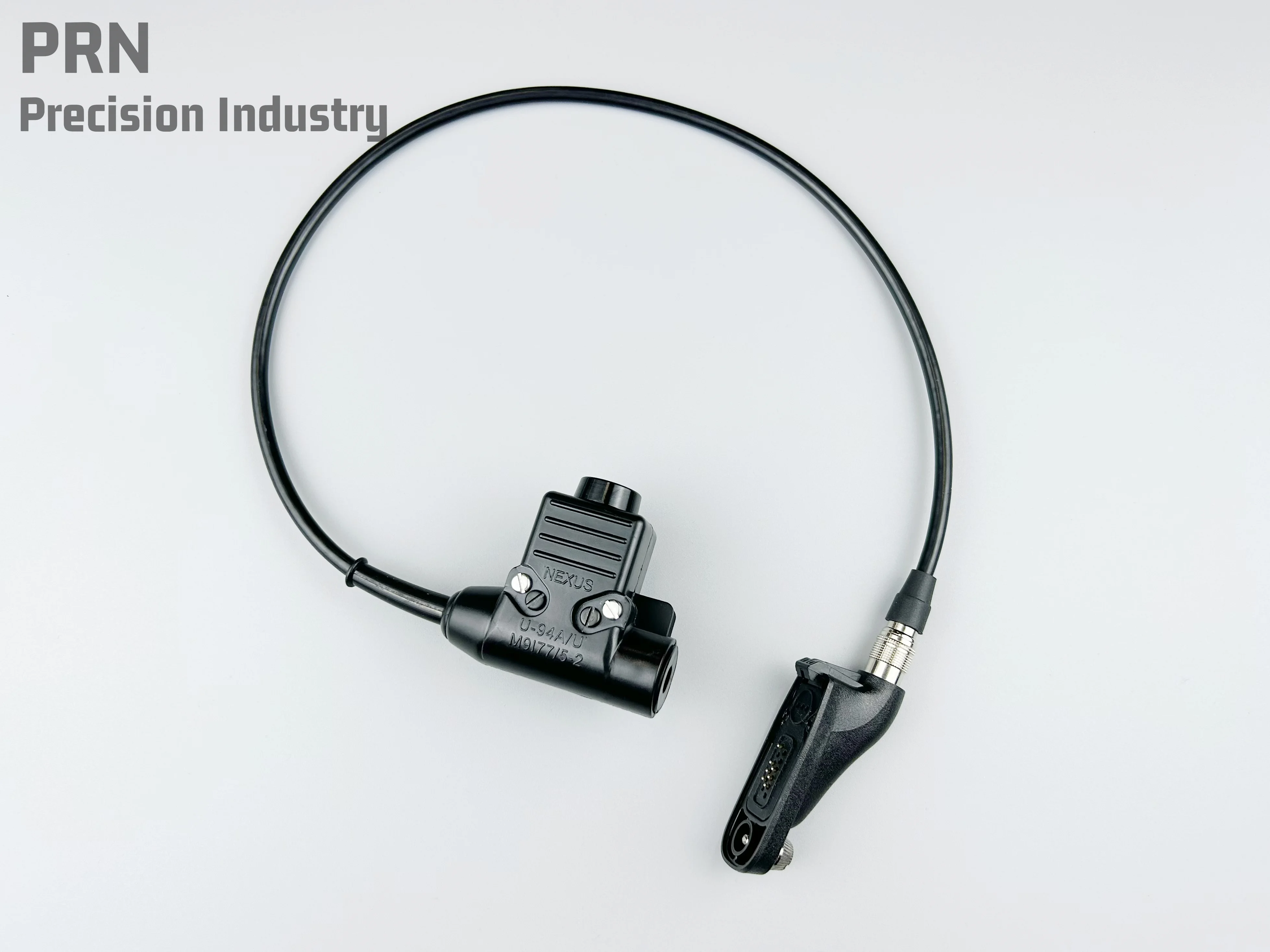 

Atlantik ASU94 PTT Silver Quick Release MOTO APX Interface Round Button FBI HRT