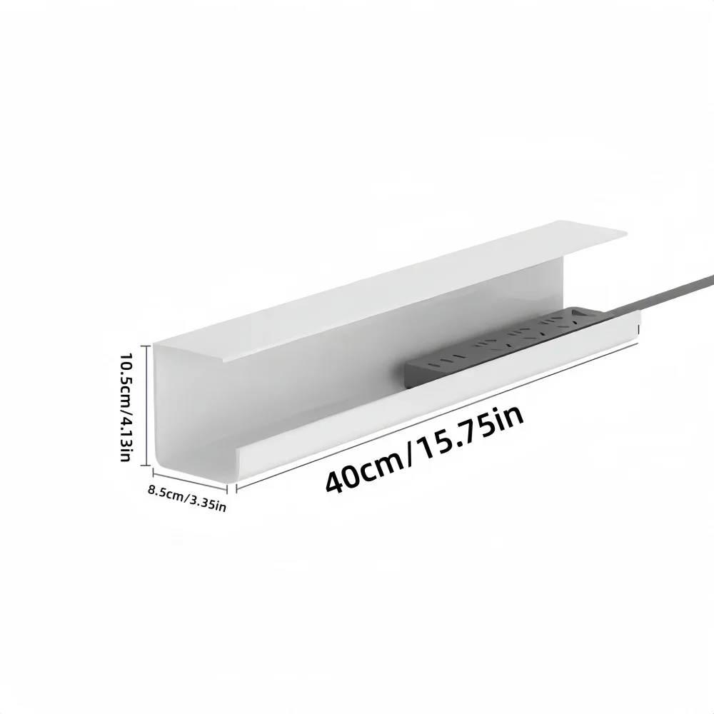 Organizzatore Cavi Sotto Scrivania con Adesivo - immagine 2