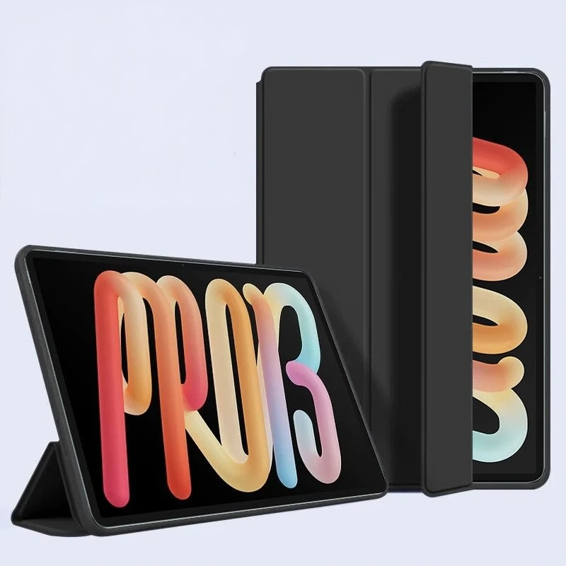 Premium 13 Tablet Case with PU Soft Silicone Back and Foldable Design
