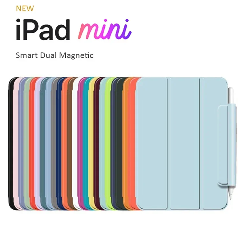 Mini 6 Case for iPad 10 Air 5 4 Pro 11 Magnetic Case Edgeless Flip Stand ipad case tablet case