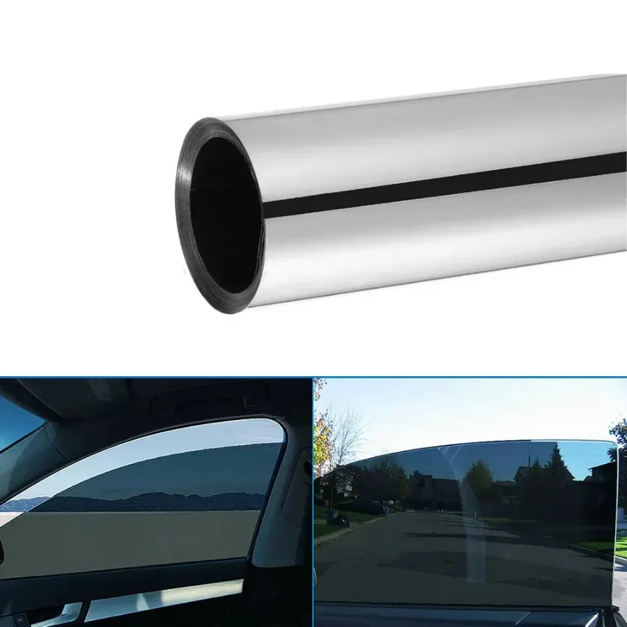 Car Sun Shade 1Roll Car Window Mirror Glass Stickers Tint Film 20*10 Uncut