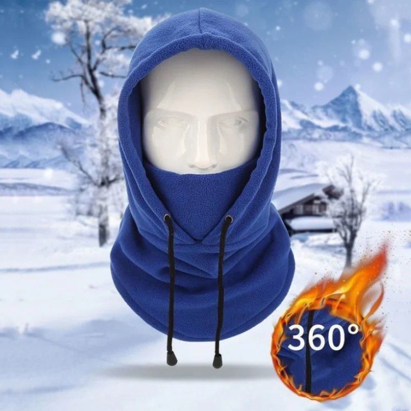 Winter Men's and Women's Hats Fashion Warm Hats Waterproof Warm Wool Balaclava Hooded Neck Hiking Scarves balaclava hat bandana scarf hiking scarves hiking scarf