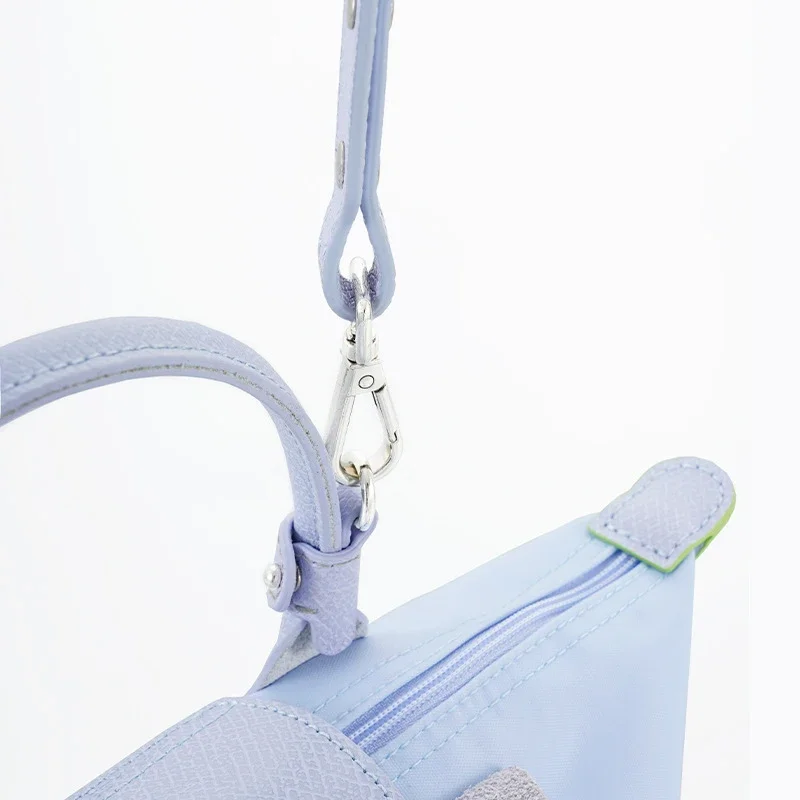 Adjustable Bag Shoulder Strap For Longchamp Short Handle Bag Free Punching Modified Messenger Strap Leather Shoulder Strap